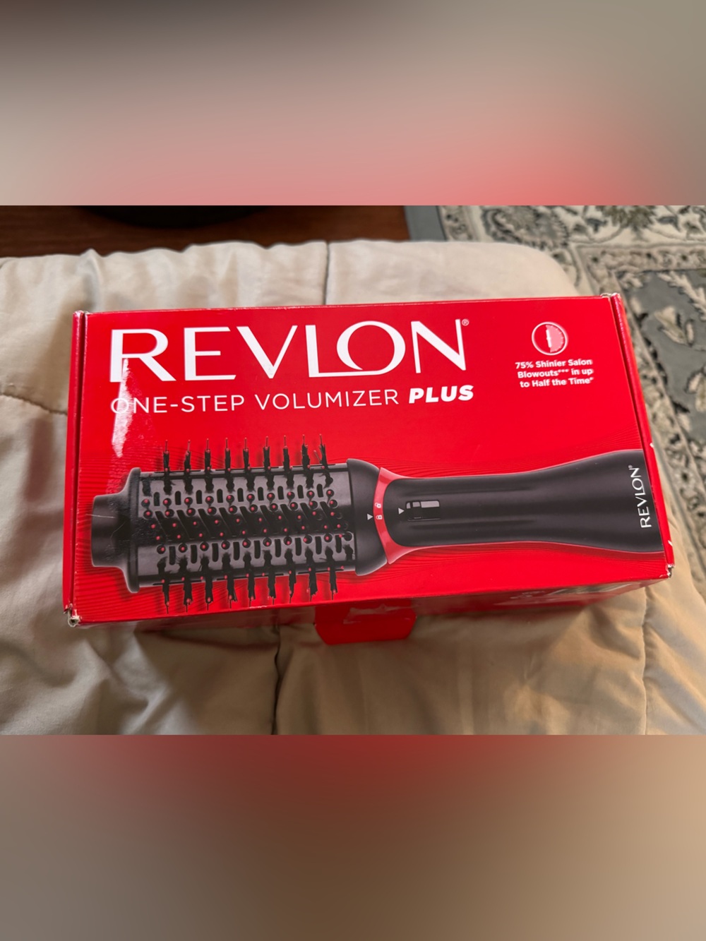 Revlon One-Step Volumizer Plus - Black & Red Hot Air Brush